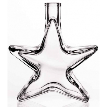 Hvězda - dárková lahev 200 ml - prázdné reklamní lahev
