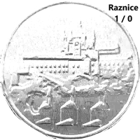 Raznice na mince - jednostranná