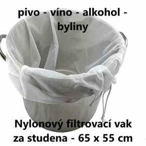 Filtrovací nylonový vak - síťovina 65 x 55 cm