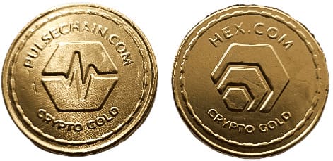 Ražba mince eshop DELIS - CRYPTO GOLD - PULSECHAIN. COM